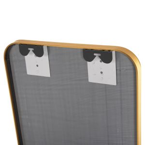 Floor mirror Boely Hm9577.30 with aluminum gold frame 40x35x160hcm