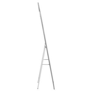 Joely Lorens floor mirror Hm9578,40 with aluminum silver frame 40x31x160hcm