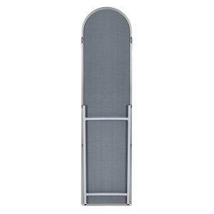 Joely Lorens floor mirror Hm9578,40 with aluminum silver frame 40x31x160hcm