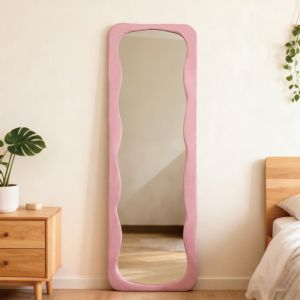 Огледало за под Lezour в цвят гнила ябълка 50x5x170 см