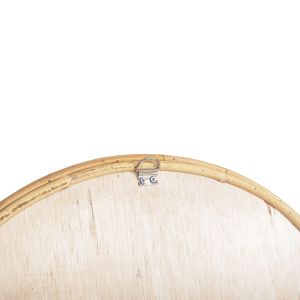Wall mirror natural rattan frame 60x4.5x100hcm Hm4367