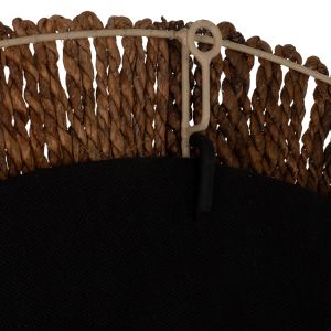 Round mirror natural color Hm7804