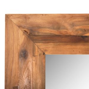 Mirror with teak frame Yorkshire Naturally Hm4266 200x100cm
