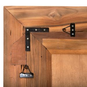 Mirror with teak frame Yorkshire Naturally Hm4266 200x100cm