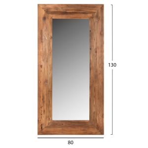 Mirror with teak frame Yorkshire Naturally Hm4268 80x130cm
