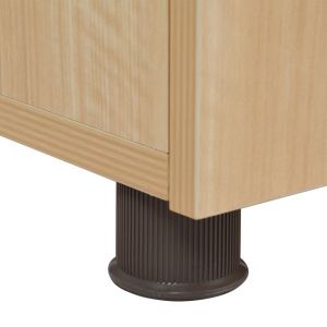 Office bookcase in oak color 80x40x190cm Hm2055,11