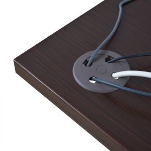 Office desk in wine color 180x80x75cm HM2046,02