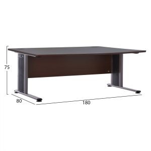 Office desk in wine color 180x80x75cm HM2046,02