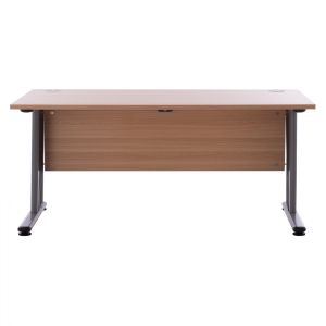 Office desk in oak color 180x80x75cm HM2046,01
