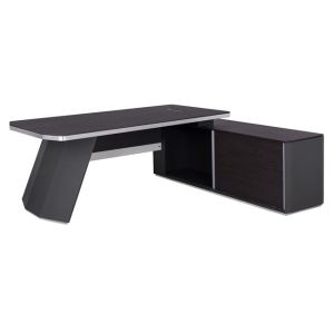 Office desk right corner Rosewood Hm2083r 220x180x76cm