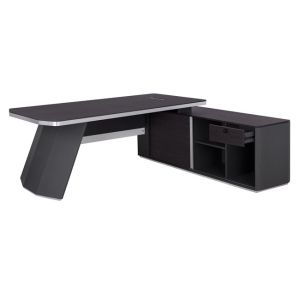 Office desk right corner Rosewood Hm2083r 220x180x76cm