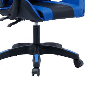 William office gaming chair made of Pu in black and blue