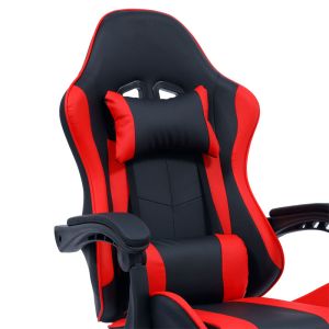William office gaming chair made of Pu in black and red