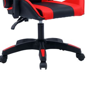 William office gaming chair made of Pu in black and red