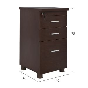 Офис комплект 3 части в цвят венге Hm10203,02l