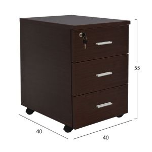 2-piece office set in wenge color, 12, Hm10215
