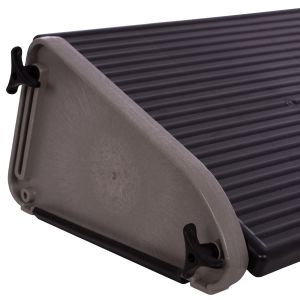 Office footrest, adjustable, plastic Hm1140