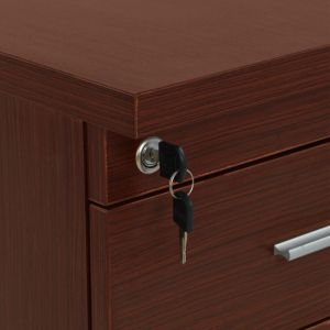 Office professional drawer in wine color 40x52x60cm Hm2049,12
