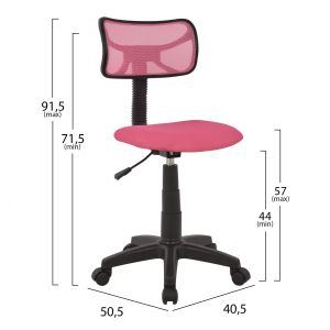 Office chair 40.5x50.5x91.5cm Hm1026.05