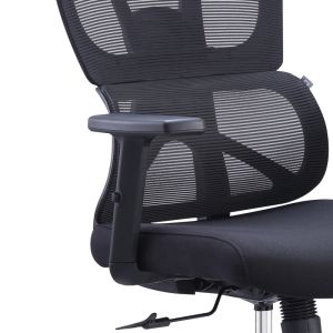 Office chair Aish anatomical seat mesh black 64x66x130cm