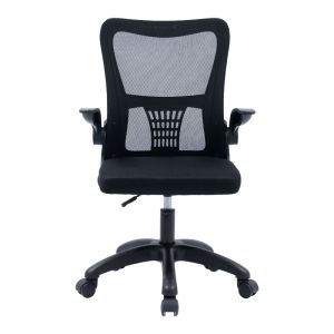 Annalise office chair with mesh, black