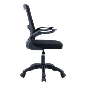 Annalise office chair with mesh, black