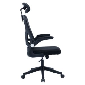 Anthony office chair with mesh in black