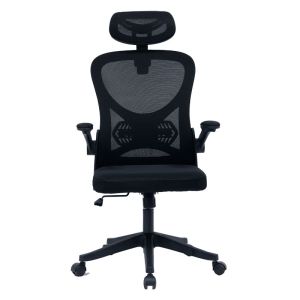 Anthony office chair with mesh in black