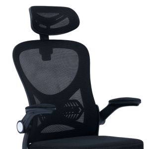 Anthony office chair with mesh in black