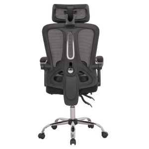 Офис стол Barnet Hm18258.01 черна мрежа - черна рамка с найлон 61x62x123всм.