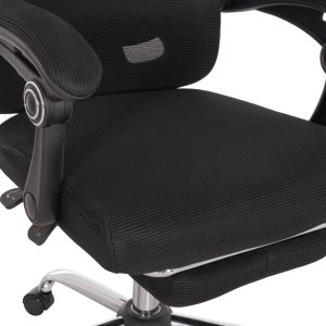 Офис стол Barnet Hm18258.01 черна мрежа - черна рамка с найлон 61x62x123всм.