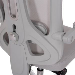 Офис стол Barnet Hm18258.01 черна мрежа - черна рамка с найлон 61x62x123всм.