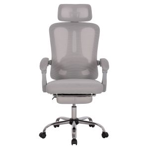 Офис стол Barnet Hm18258.02 сива мрежа - сива рамка, найлон 61x62x123всм.