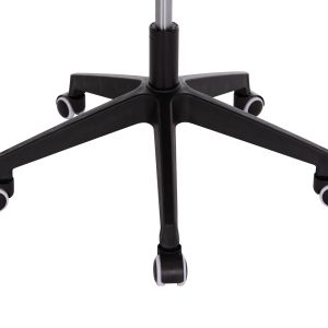 Office chair Baston Hm18236.01 black mesh fabric and Pp frame 64x60x117-127cm.