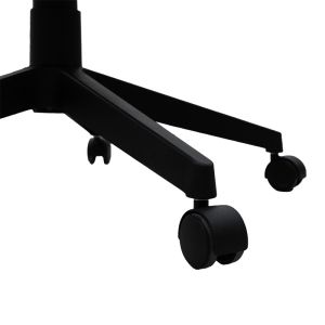 Office chair Benno white eco-leather