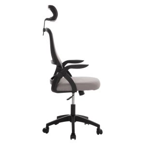 Офис стол Blazer Hm1205.05 сив мрежестен плат - черна рамка 60x58x110-130всм.