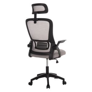 Офис стол Blazer Hm1205.05 сив мрежестен плат - черна рамка 60x58x110-130всм.