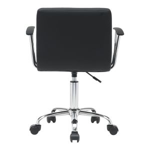 Office chair Buleco Pu black 56x46x74-86cm