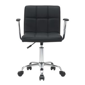 Office chair Buleco Pu black 56x46x74-86cm