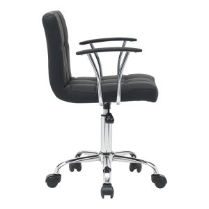 Office chair Buleco Pu black 56x46x74-86cm