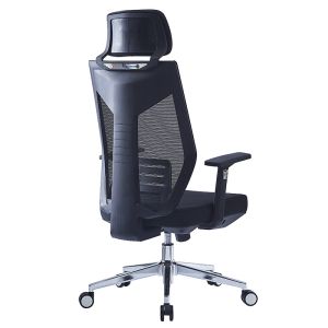 Commend office chair with black mesh fabric