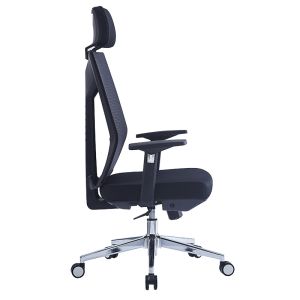 Commend office chair with black mesh fabric