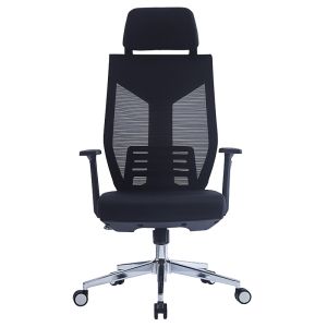 Commend office chair with black mesh fabric