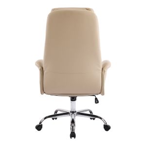Офис стол Derjio бежов, Pu 68x66x115см