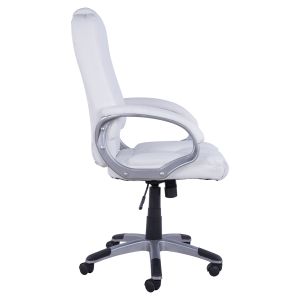 Director's office chair, white, 64x71x118cm Hm1091,02