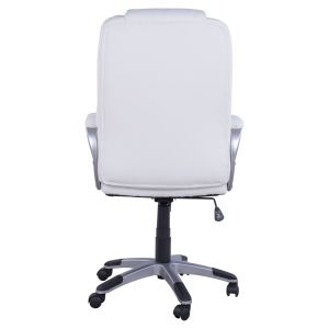 Director's office chair, white, 64x71x118cm Hm1091,02