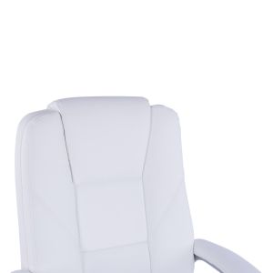 Director's office chair, white, 64x71x118cm Hm1091,02