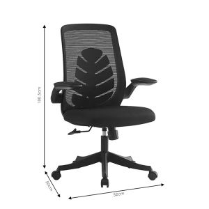 Office chair Enrich gray mesh