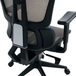 OFFICE CHAIR ERGOFLOW BLACK-GRAY 73X64X112-135CM