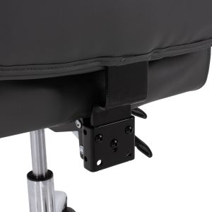 Executive office chair, gray with removable footrest Hm1057,20 58x71x128cm
